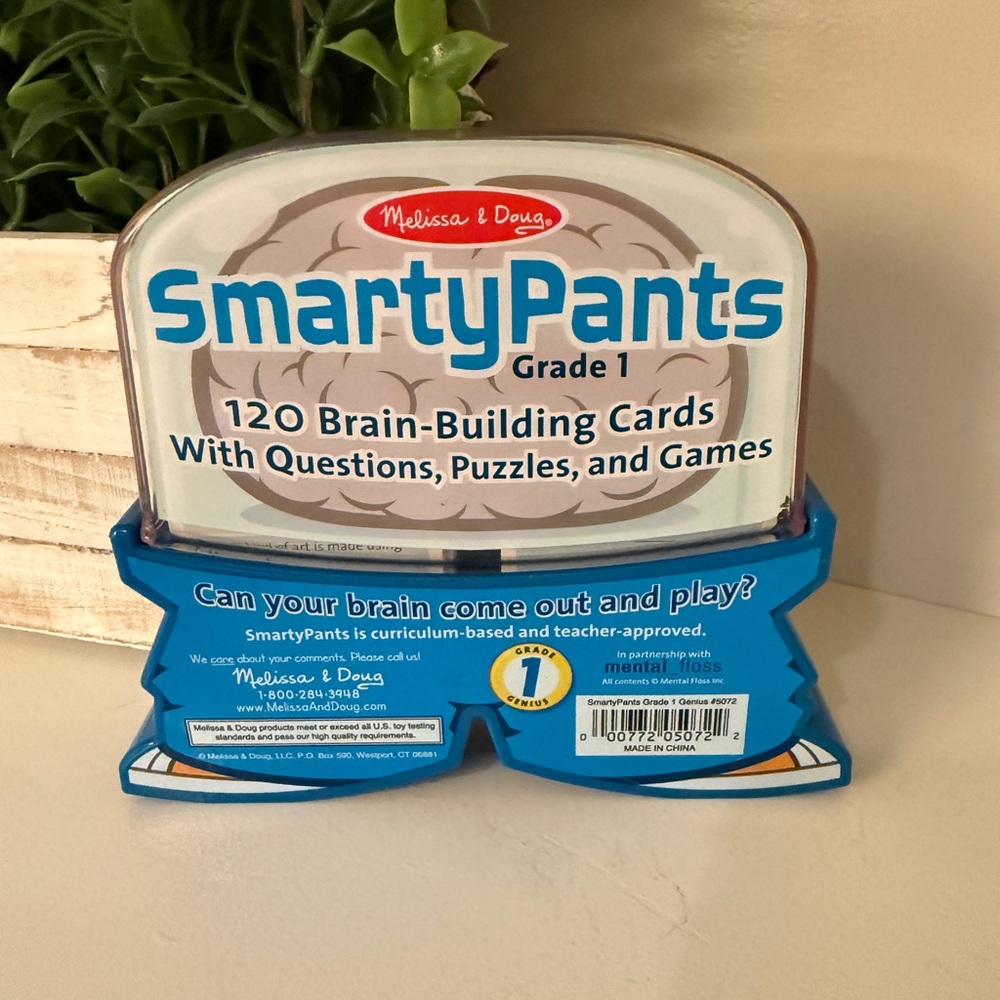 Melissa & Doug - Smarty Pants Game - 1st Grade - 120 Educational Questions NEW